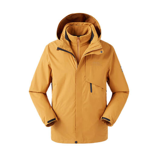 JEEP吉普 男冲锋衣抓绒两件套 J042094075 商品图0