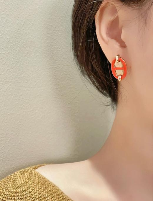 爱马仕Mini Maillon耳环（XTY） 商品图4