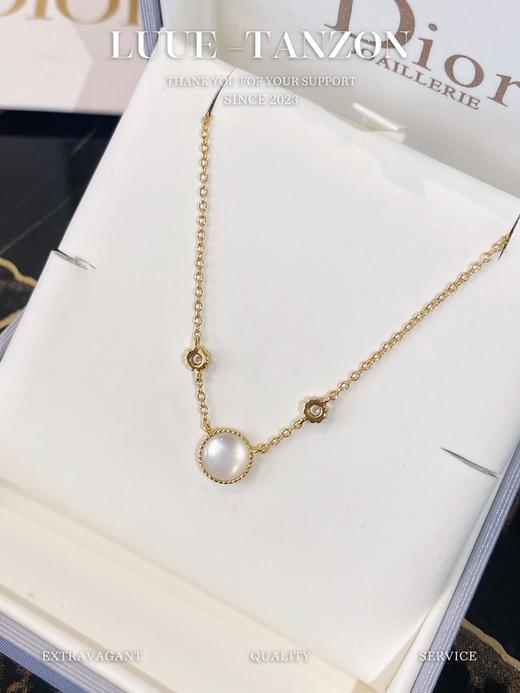 迪奥-金白罗盘双钻项链（XTY） 商品图3