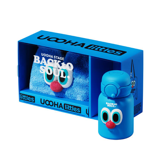 UOOHAlittles 悠哈毛里毛气小不点保温杯400ml UBW06 商品图1