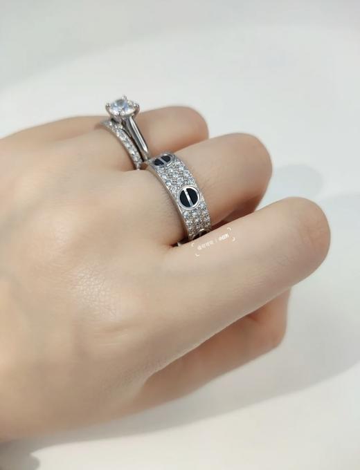 卡地亚 满天星黑钉戒指 男女同款（XTY） 商品图5