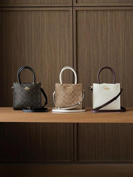 蔻驰 5692 琴谱包，Cally系列全皮款3色出，mini托特（SS） 商品图4