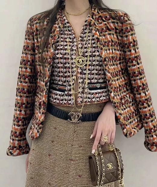 香奈儿   穿皮金花choker 项链 （XK） 商品图1