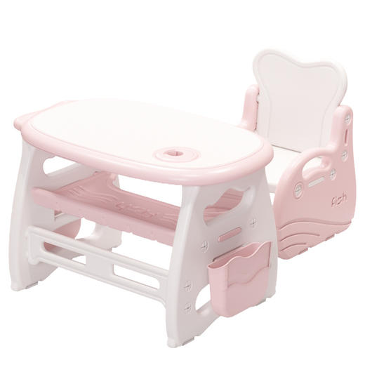 学习桌儿童桌椅套装幼儿早教宝宝玩具画画看书写字家用早教小桌子 商品图4