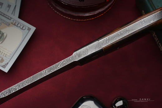 三希堂  现代刀系列  异形大马博弈  未开刃 商品图7