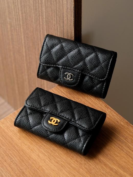 香奈儿 经典CF翻盖鱼子酱卡包全套包装！（SS） 商品图3