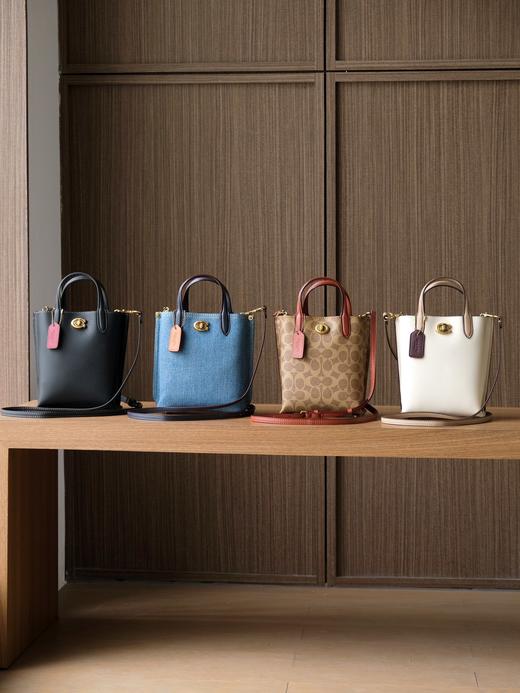 蔻驰   2024新款女士托特小号 单肩斜挎手提薯条包 单肩包  手提包 （SS） 商品图4