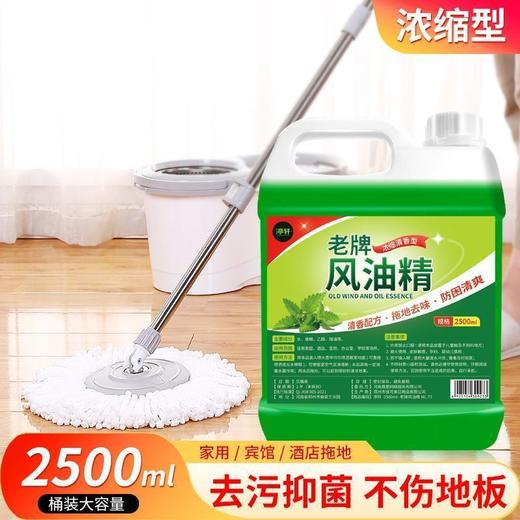 【秒杀❗️9.9抢🔥老牌风油精拖地液】清香配方，拖地除味，效果堪比行走的蚊帐，5斤装宿舍家用大桶拖地清洁剂去味清凉 商品图1