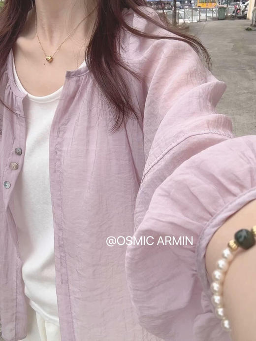 淡淡薰衣草松弛感天丝防晒空调衫 商品图3