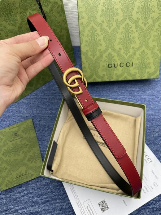 古驰  2.0cm真皮腰带 五色合集（GD） 商品图2