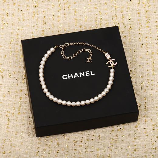 香奈儿 24B 粉色滴油双C珍珠项链（XTY） 商品图2