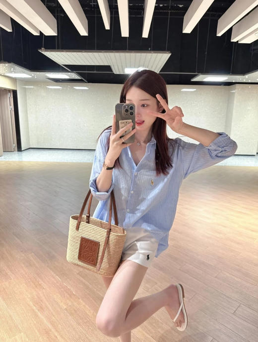 Ralph Lauren/拉夫劳伦女装 logo刺绣抽绳短裤（SS） 商品图4