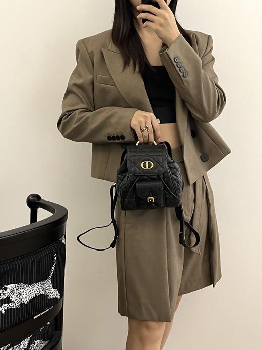 迪奥 Caro秋冬系列小号双肩包 (LZ) 商品图8