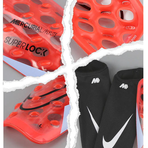 小李子NIKE耐克足球护腿板插片式成人护具护踝比赛训练DN3608-636 商品图2