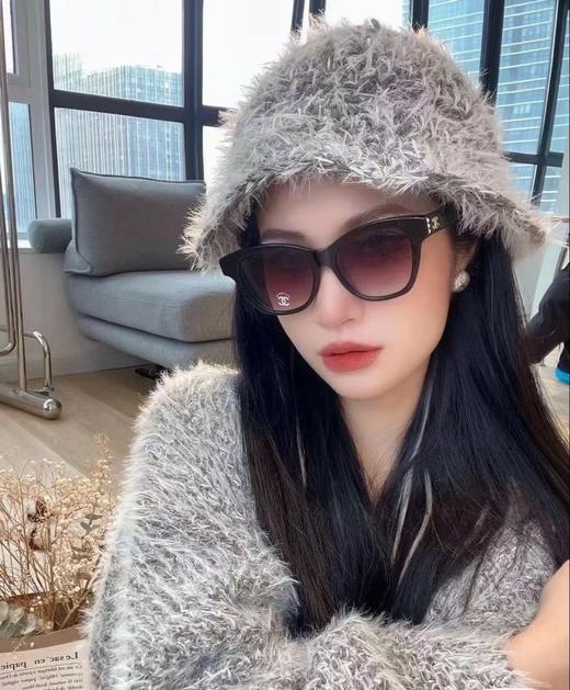 香奈儿  高品质不规则板材复古猫眼形时尚太阳镜 CH5482 墨镜 （JH） 商品图0