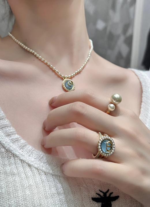 迪奥 多色琉璃珠珍珠项链（XTY） 商品图4