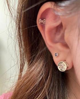 24b季度最难入手的款！mini金豆纽扣耳钉（XTY）