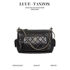 香奈儿 24K多口袋相机包 黑色小号/大号（LZ)