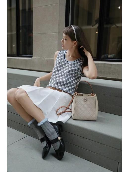 TB小香风鞋玛丽珍拼色高跟鞋（SS） 商品图5