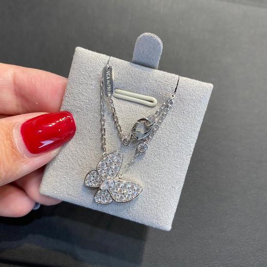 梵克雅宝Vca经典满钻蝴蝶项链进口施华洛料一级钻灵动经典vca控必入款！（XTY） 商品图2