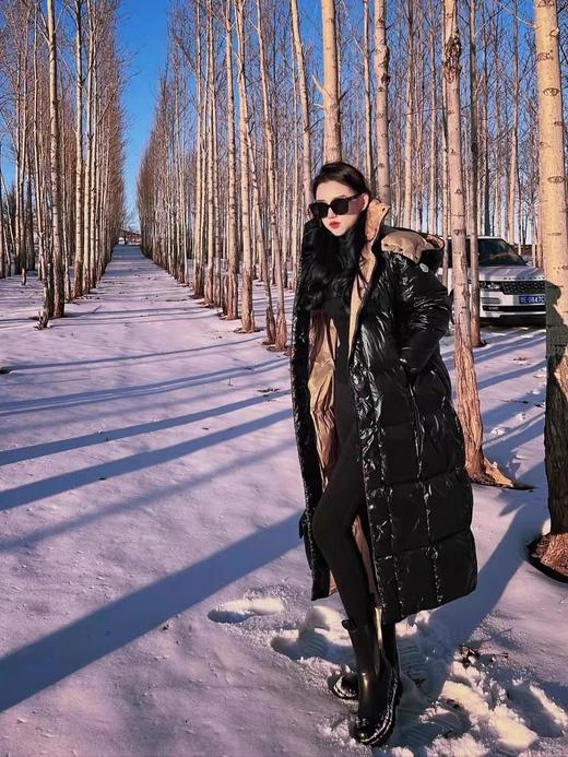 蒙口  拼色长款 鹅绒 羽绒服（MT） 商品图7