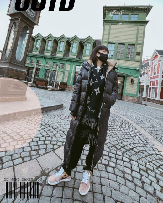 蒙口  拼色长款 鹅绒 羽绒服（MT） 商品图2