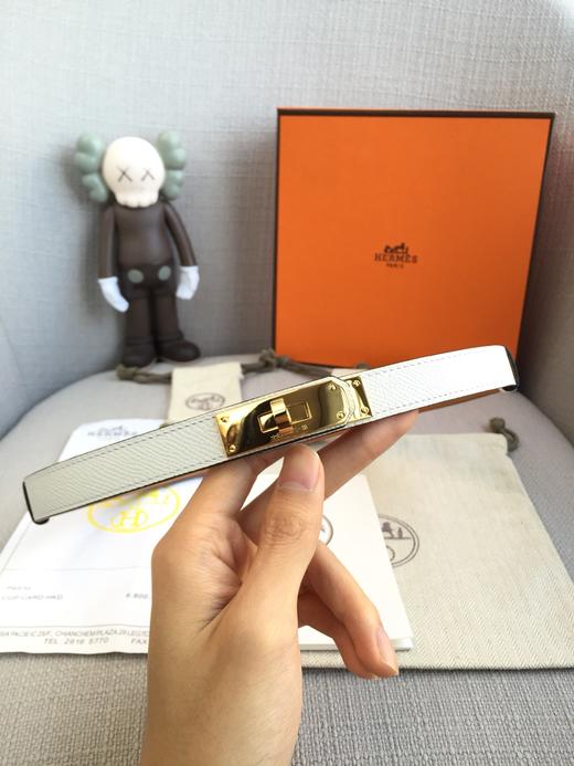 爱马仕  凯利女款皮带 掌纹纹 搭配经典旋转扣 （GD） 商品图1