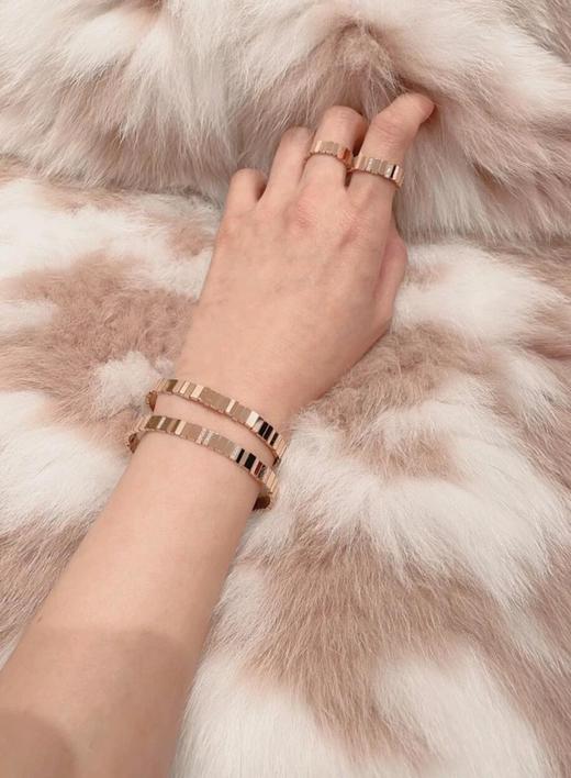 Dior抽象几何拼接手镯 戒指（XTY） 商品图2