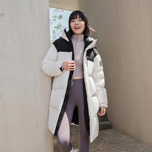 波司登 通用连帽中长款羽绒服 B40143310 商品图0