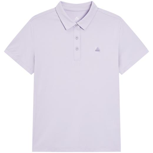 匹克2025年新款轻运动系列女款翻领短袖T恤F6252302 商品图0