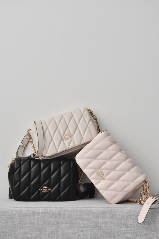 蔻驰的包包设计越发有自己的风格。尤其是今天这款Quinn Bag 链条包（SS) 商品图2