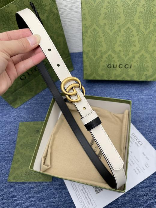 古驰  2.0cm真皮腰带 五色合集（GD） 商品图4