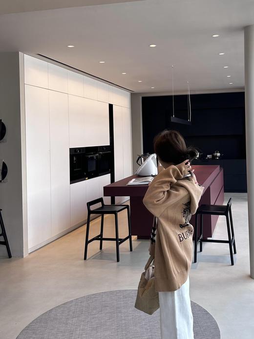 巴宝莉 24Fw早秋新款 双面穿格纹拉链针织连帽开衫 正反都可以穿哦（SS)AA483 商品图9