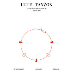 Qeelin麒麟  Wulu系列  Mini Sautoir 钻珐琅手链女链（XTY）