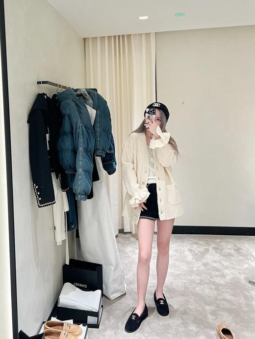 香奈儿 24k Teddy 美拉德麂皮乐福豆豆鞋 超级可爱 皮毛一体保暖性很好呢（DBG） 商品图2