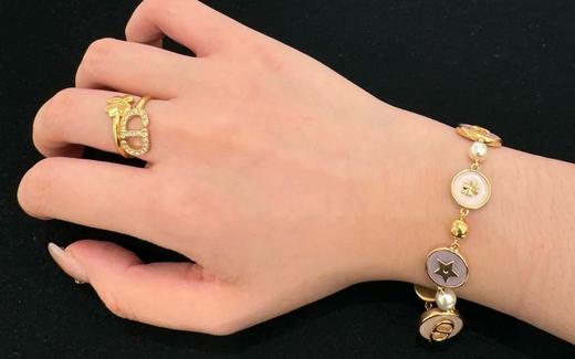 迪奥 25早春最新款绝美系列 多彩小圆手链（XTY) 商品图2