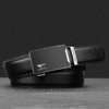 七匹狼 皮带男士真皮自动扣腰带商务裤带送男友老公父亲 黑色M73821A796-01 商品缩略图3