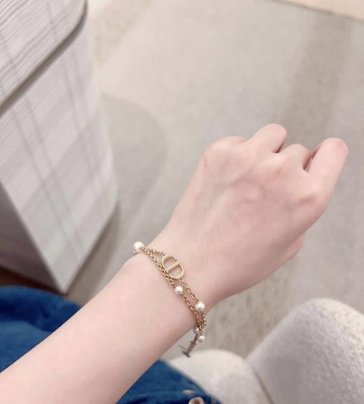 迪奥 cd多白珠流苏手链（XTY） 商品图8