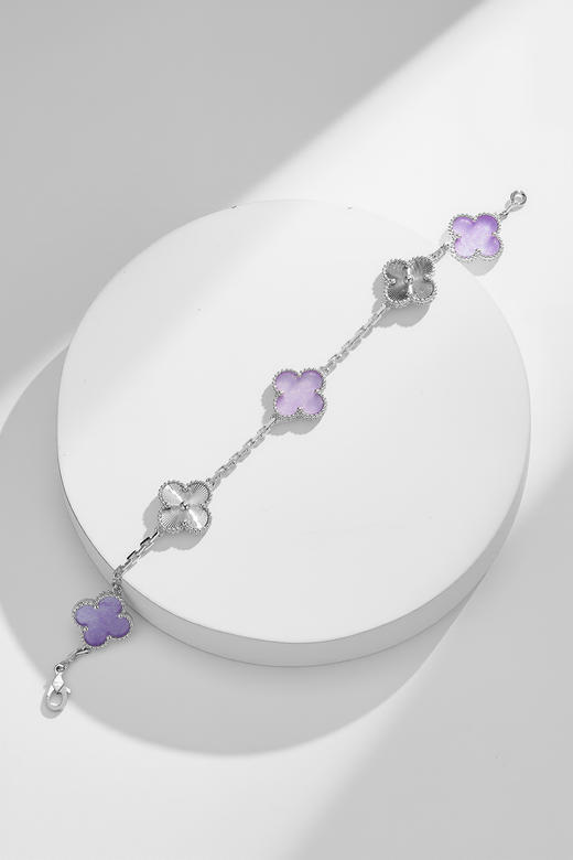 梵克雅宝紫罗兰镭射五花手链（ZS*XTY） 商品图2