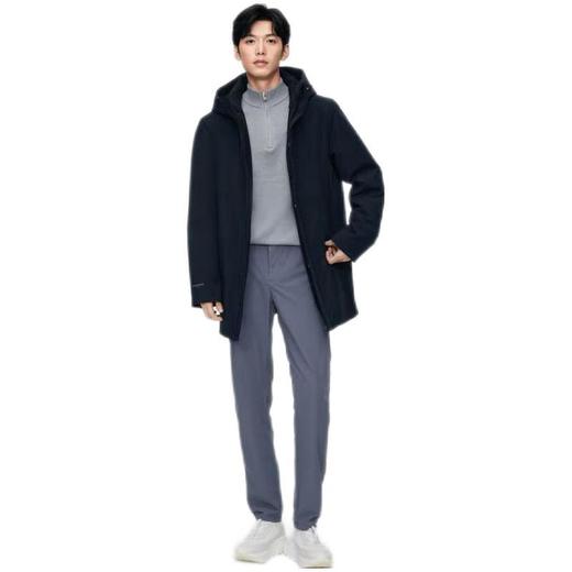 波司登 男中款连帽羽绒服 B40144157 商品图3