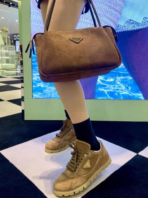 普拉达 24/新款阿甘鞋德训鞋休闲鞋饼干鞋（DBG） 商品图8