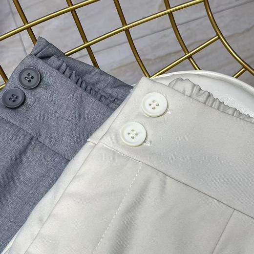 双十二福利！【诗铭洛可】W907小脚裤开叉两粒扣品质九分裤 商品图5