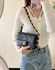 香奈儿 24K 秋冬系列 双C粗链口盖包 中号♥黑色(LZ) 商品缩略图3