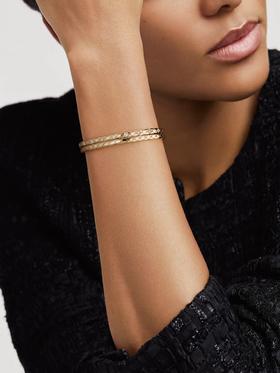 香奈儿 Coco Crush 菱格手镯半钻和无钻版（XTY）