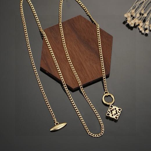 罗意威 镂空雕花金金属项链（XTY） 商品图2