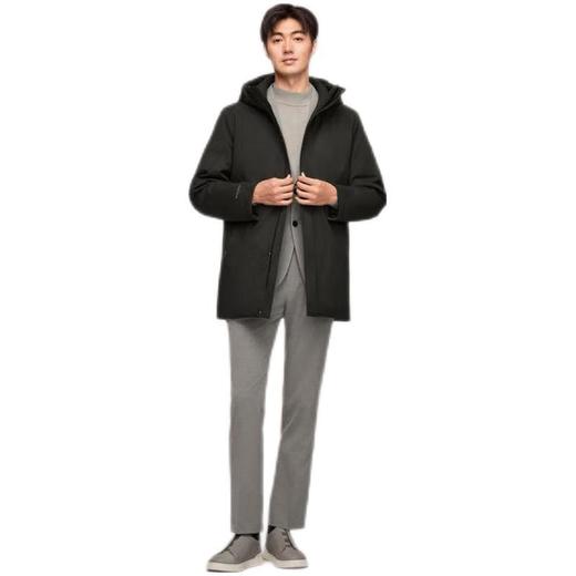 波司登 男中款连帽羽绒服 B40144157 商品图2