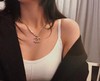 香奈儿 21春夏新款浅金色双层浮雕两用项链（XK） 商品缩略图5