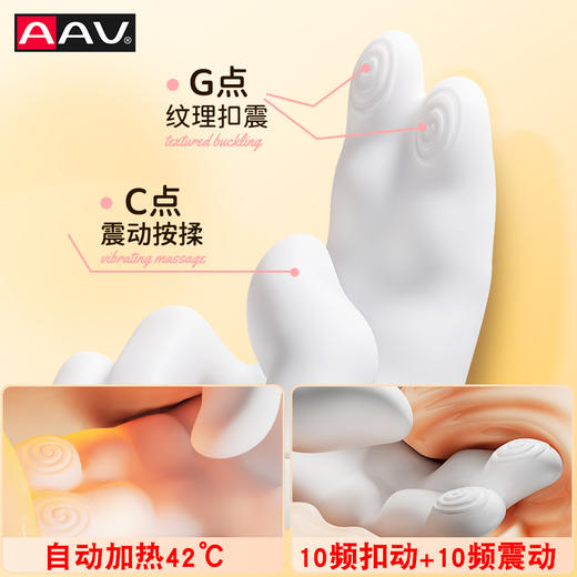 黄金右手双指扣震G点震动器  加温 商品图1