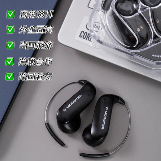 象鼻子联名 大怪兽开放式AI无线蓝牙耳机 定向输出 轻量小巧 D78 商品图3