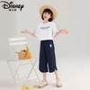 迪士尼女童短袖套装夏季两件套2025新款儿童七分裤冰丝女大童夏装 商品缩略图1